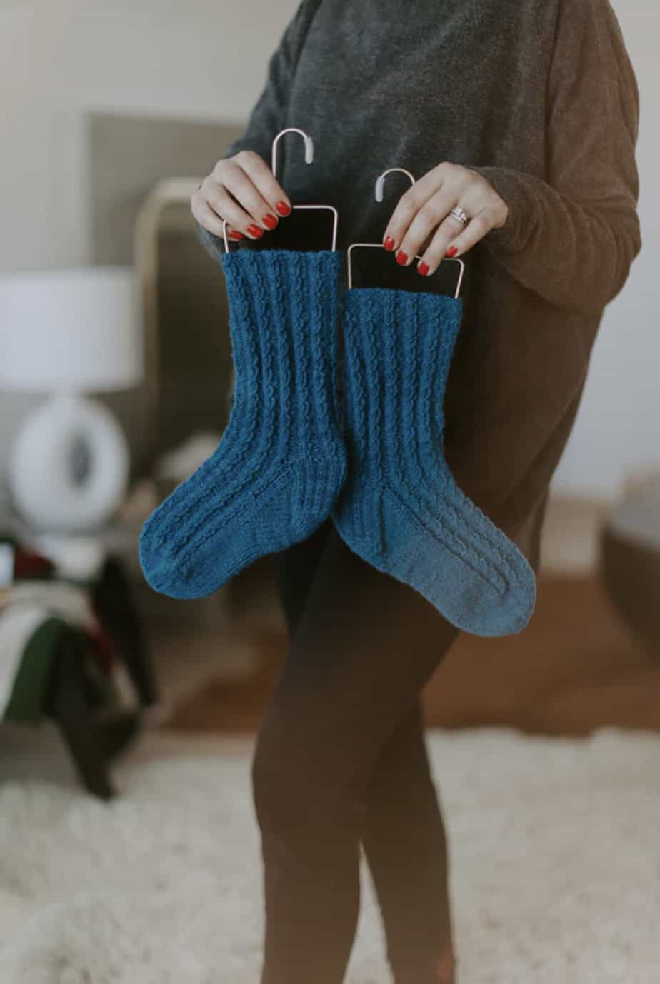 14 + Free Cable Pattern Sock Knitting Patterns - Knitting Bee