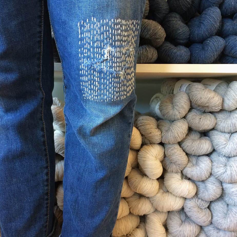 Sashiko Patching, Sashiko Mending, Custom Denim Patches, Decorative, & More