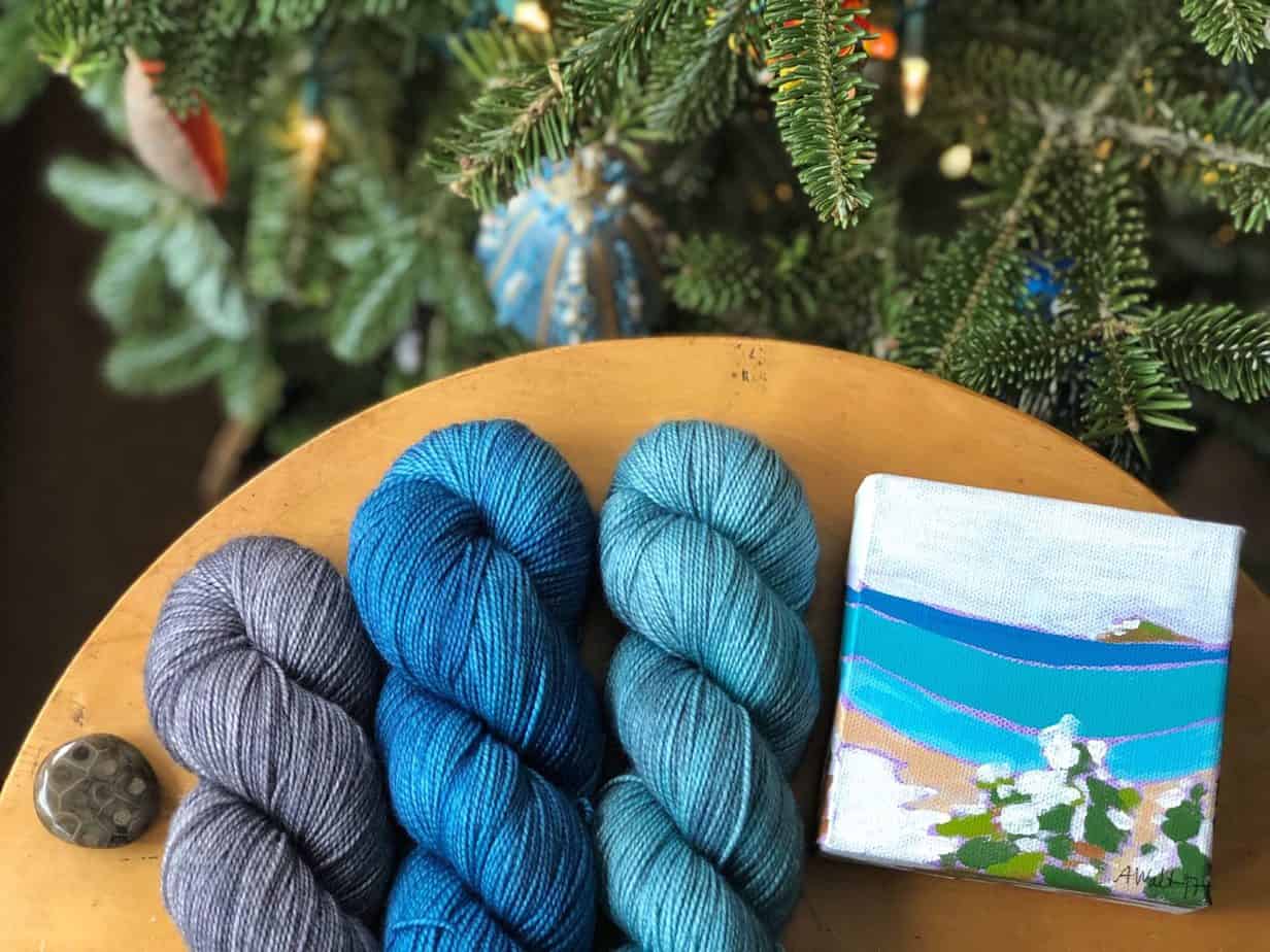 Wool Tree Mill Wool Tree with Yarn Guide  Knitting Crochet Maple 