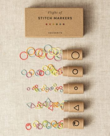Cocoknits Colored Flight of Stitch Markers