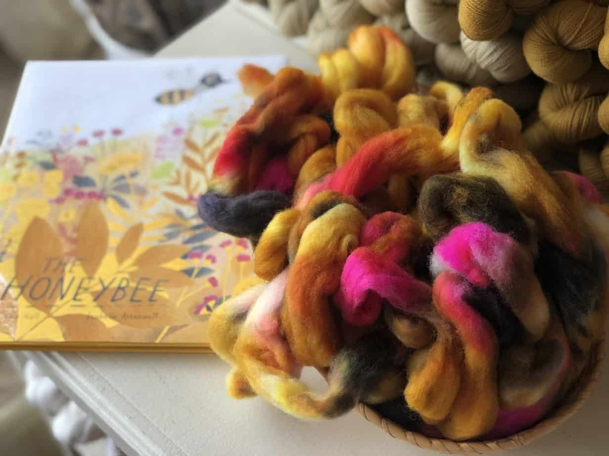 Honey - Merino Wool Roving