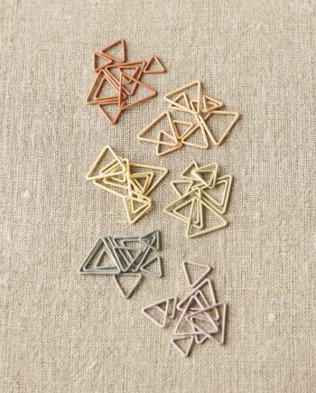 Cocoknits Earth Tone Triangle Stitch Markers