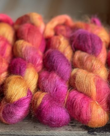Raspberry Honey La Bien Aimee Mohair Silk