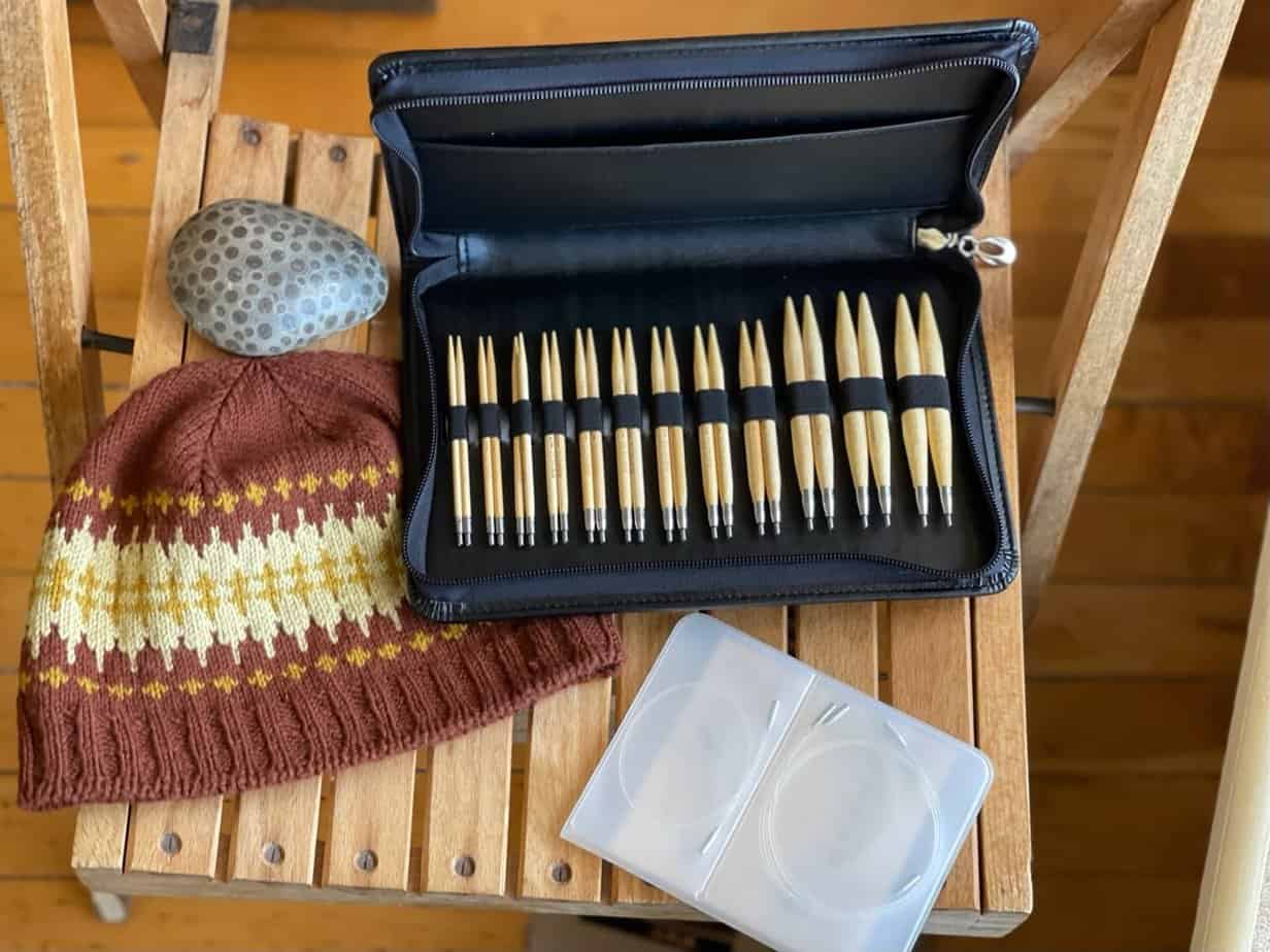 Clover, Bamboo Interchangeable Circular Knitting Needles, Tips, US 3  (3.25mm) – Copper Centaur Studios