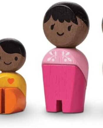 Family Building Set for Kids by Plan Toys