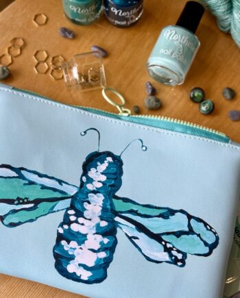 Painted Bee Leland Gal Stash Bag