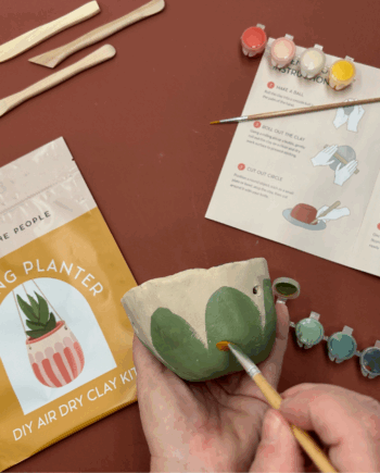 Hanging Planter DIY Air Dry Clay Kit