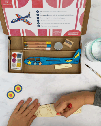Plane Craft Activity Box