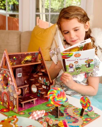 Hansel and Gretel Book and Playset