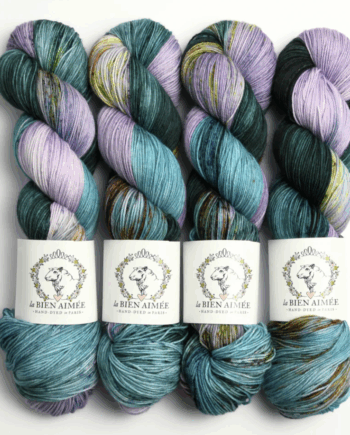 Sea of Decay La Bien Aimee Merino Super Sock