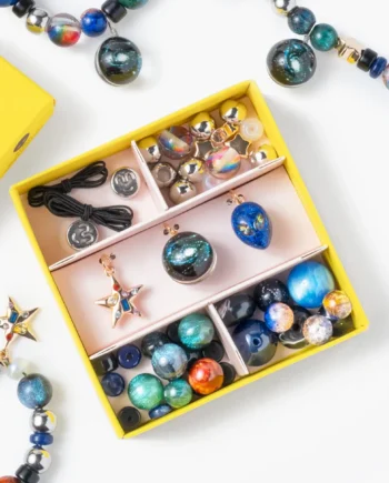 Space Charm Theme Mini Bead Set