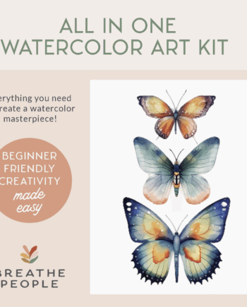 Butterflies All in One Watercolor Kit