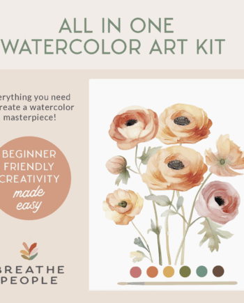 Ranunculus All in One Watercolor Kit