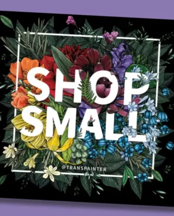 Shop Small Transpainter Sticker