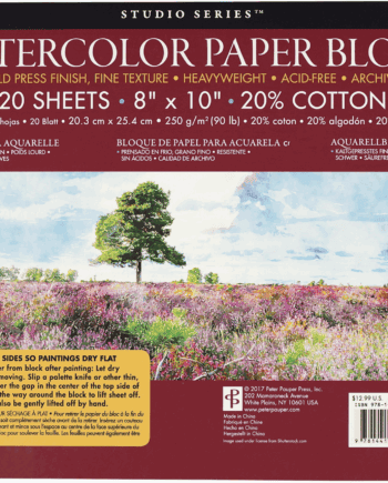 Studio Series Watercolor Paper Block