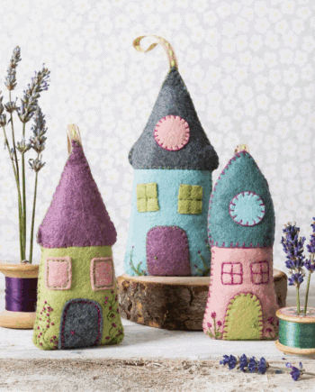 Lavender Houses Felt Craft Kit