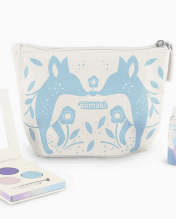 Blue Fox Glitter Case