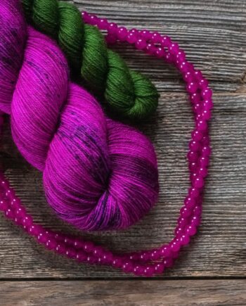 Purple Sensation Allium Rose Hill Yarns Superwash