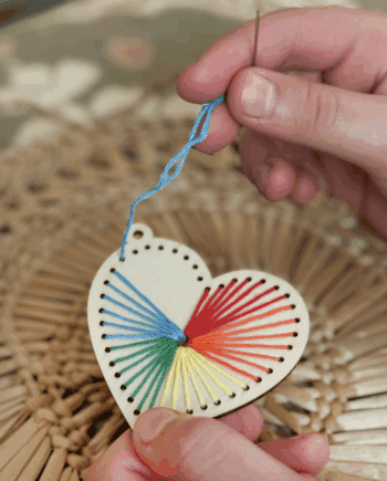 Make Your Own Heart Keyring