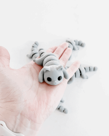 Sensory Toy Fidget (Gray Cat)