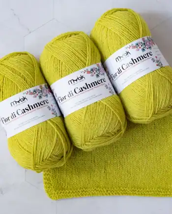 Bright Canary mYak Fior di Cashmere