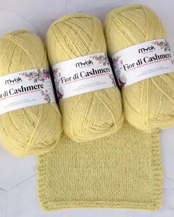 Mellow Yellow mYak Fior di Cashmere