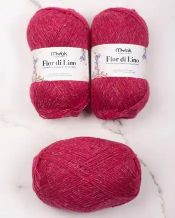 Anemone Pink mYak Fior di Lino