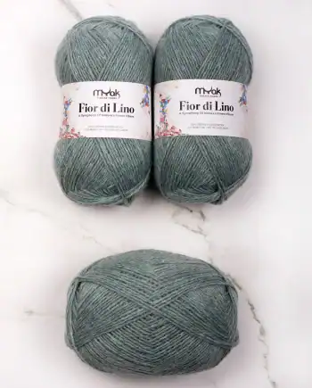 Vintage Celadon mYak Fior di Lino