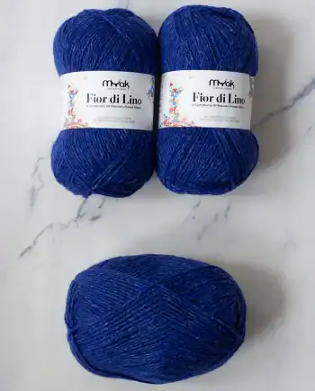 Blue Sapphire mYak Fior di Lino