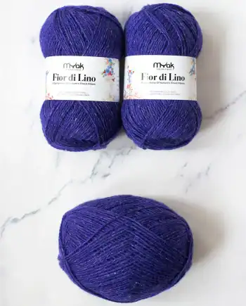 Deep Iris mYak Fior di Lino