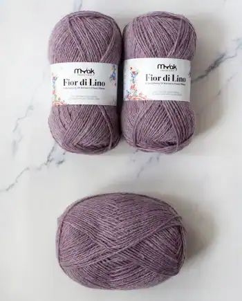 Soft Lilac mYak Fior di Lino